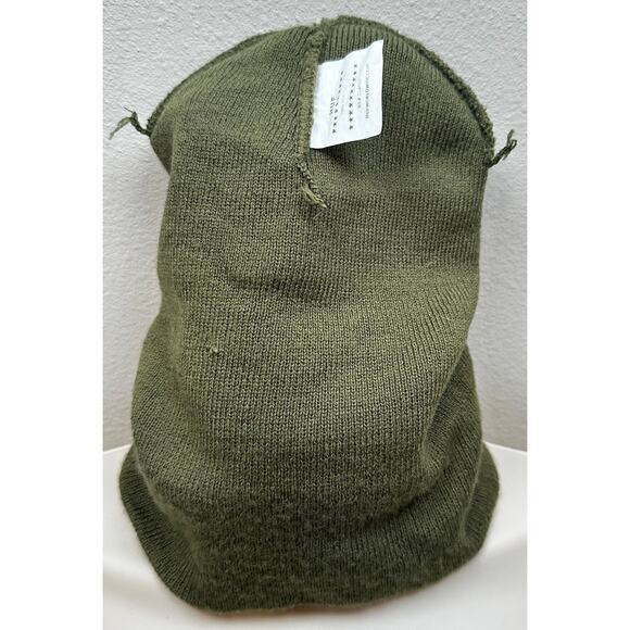 HUF Beanie Hat Men's Black Logo Patch Skate Board Box Cuffed Cap Street in Pesto - Picture 4 of 6